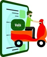Voilà Home Delivery System for Restaurants and Hotels